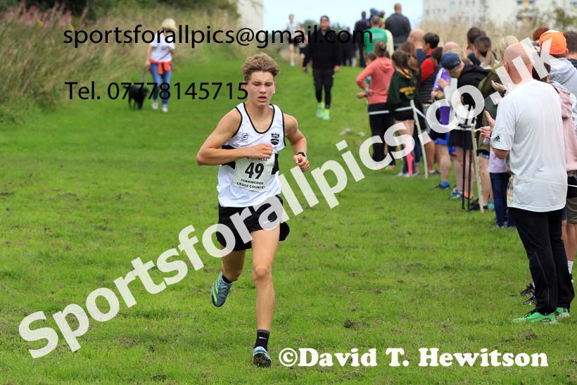 Boys and Girls under-15s, Farringdon Cross Country Relays, Sunderland.  Photo: David T. Hewitson/Sports for All Pics